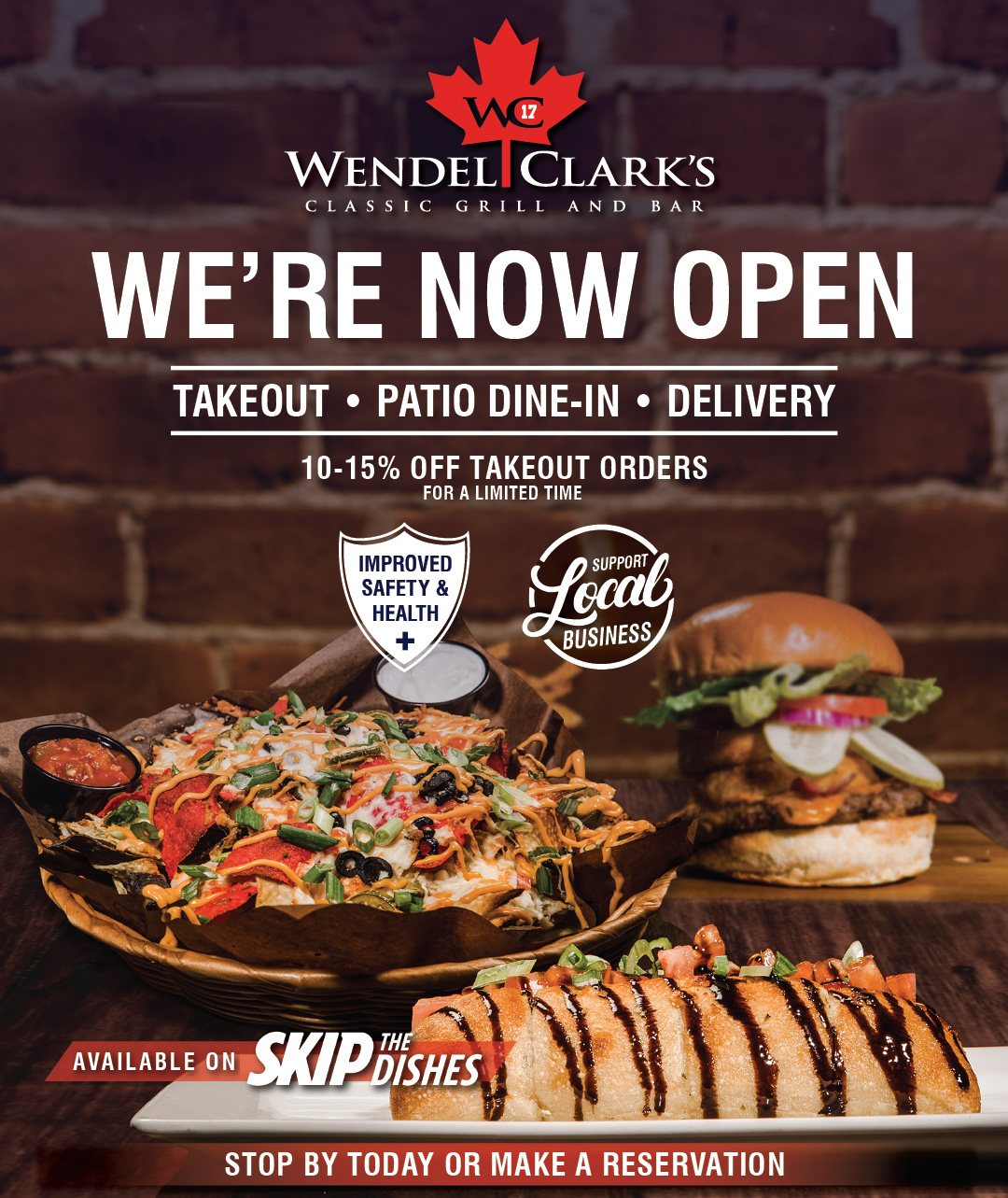 Wendel Clarks now Open Oshawa