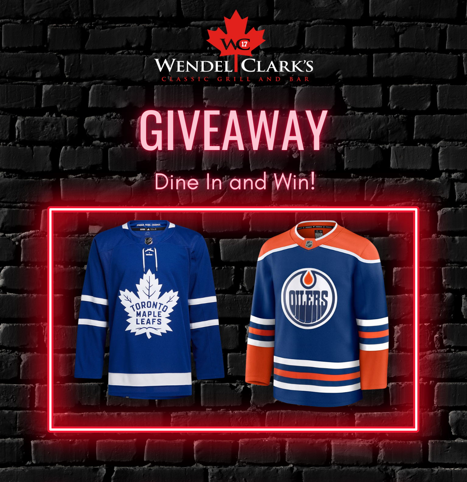 Saskatoon Giveaway - Dine In & Win